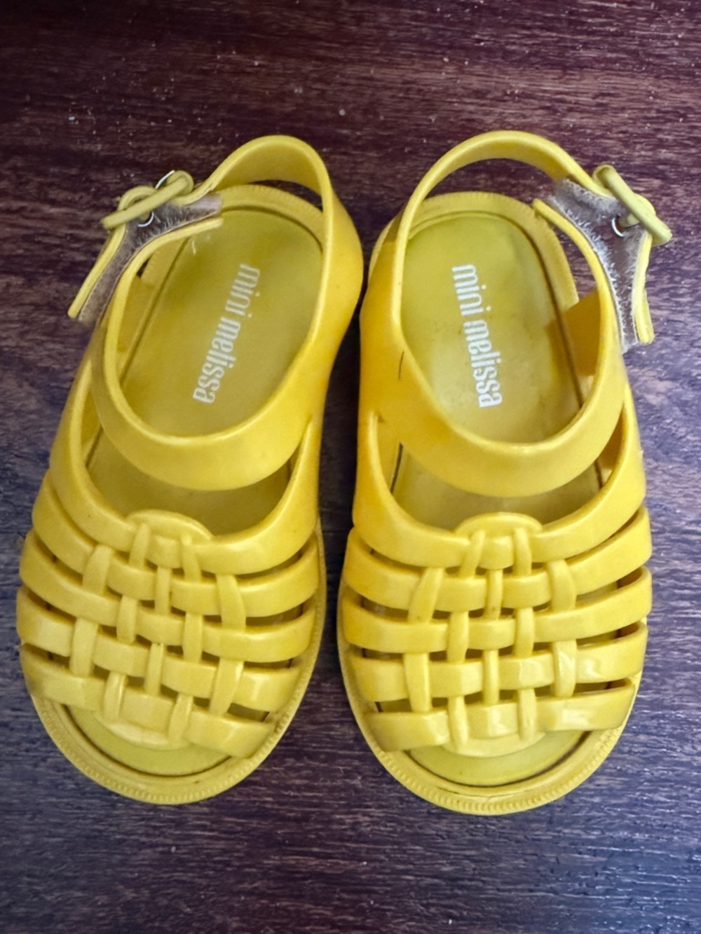 Mini melissa baby girl jelly sandals